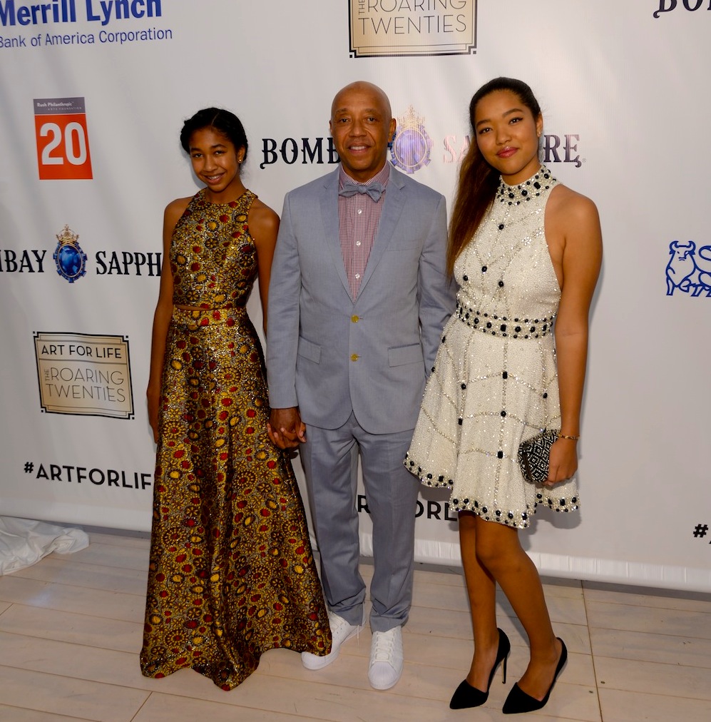 attends as Russell Simmons' Rush Philanthropic Arts Foundation Celebrates 20th Anniversary At Annual Art For Life Benefit at Fairview Farms on July 18, 2015 in Water Mill, New York.
